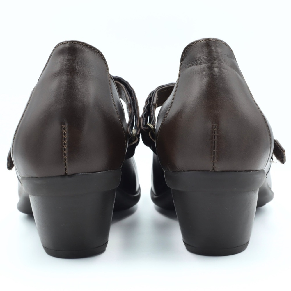 NAOT Forward Mary Jane Shoes Women’s EU 39 US 8 Brown Leather Comfort Low Heel - Picture 8 of 11